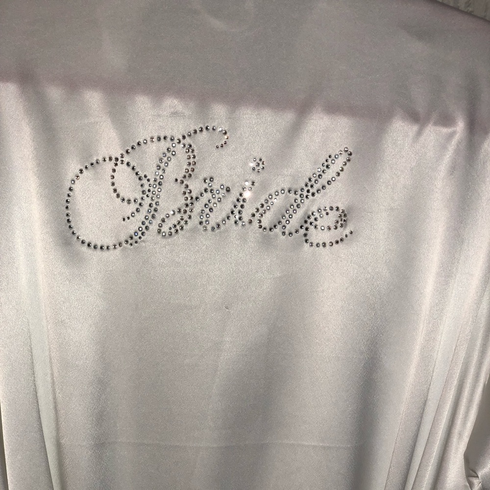 Victorias Secret “Bride” silk robe - Picture 3 of 4